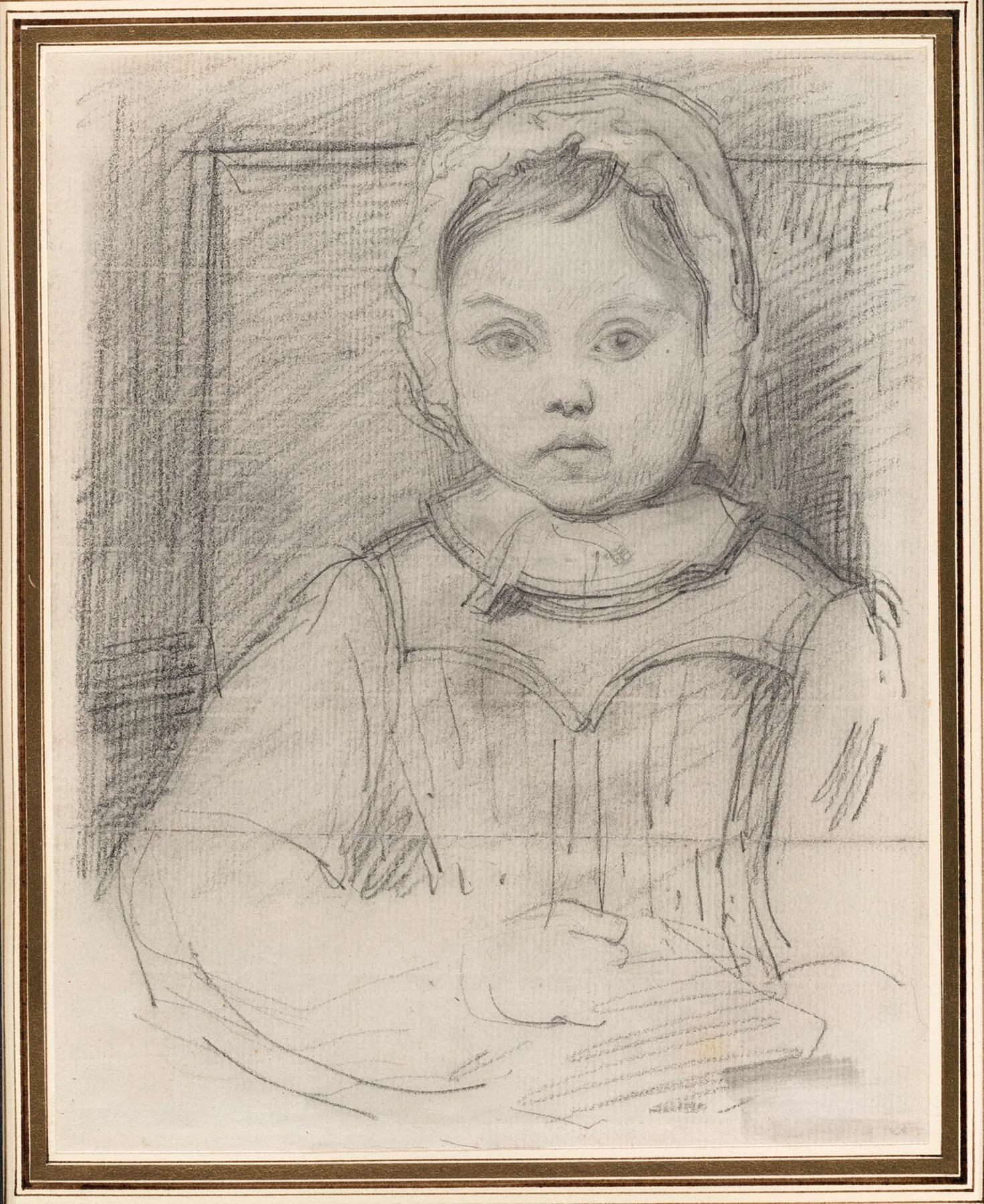 Portrait of Louis Robert, 3 years old, Corot, 1843/44