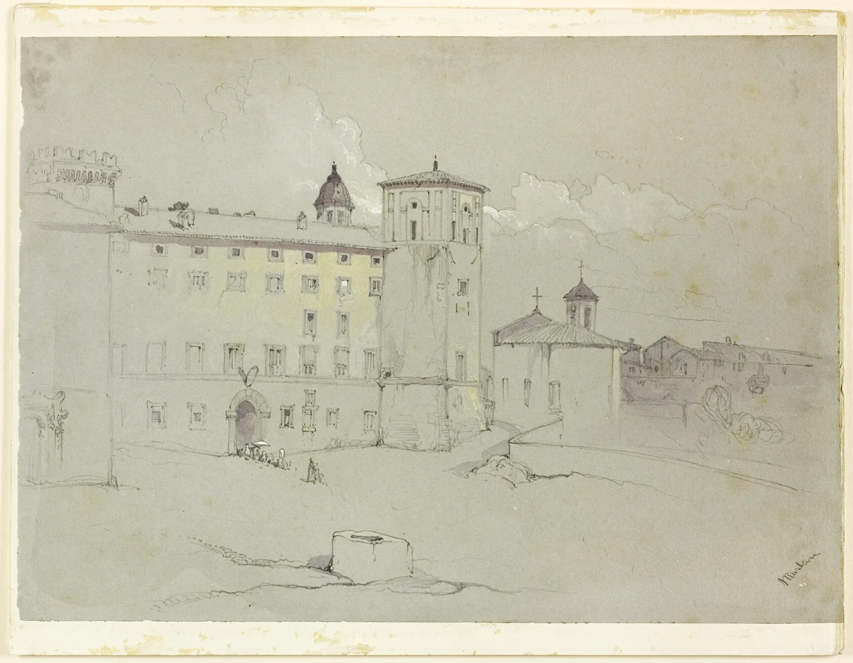 Viterbo, Ruskin, c. 1840–49