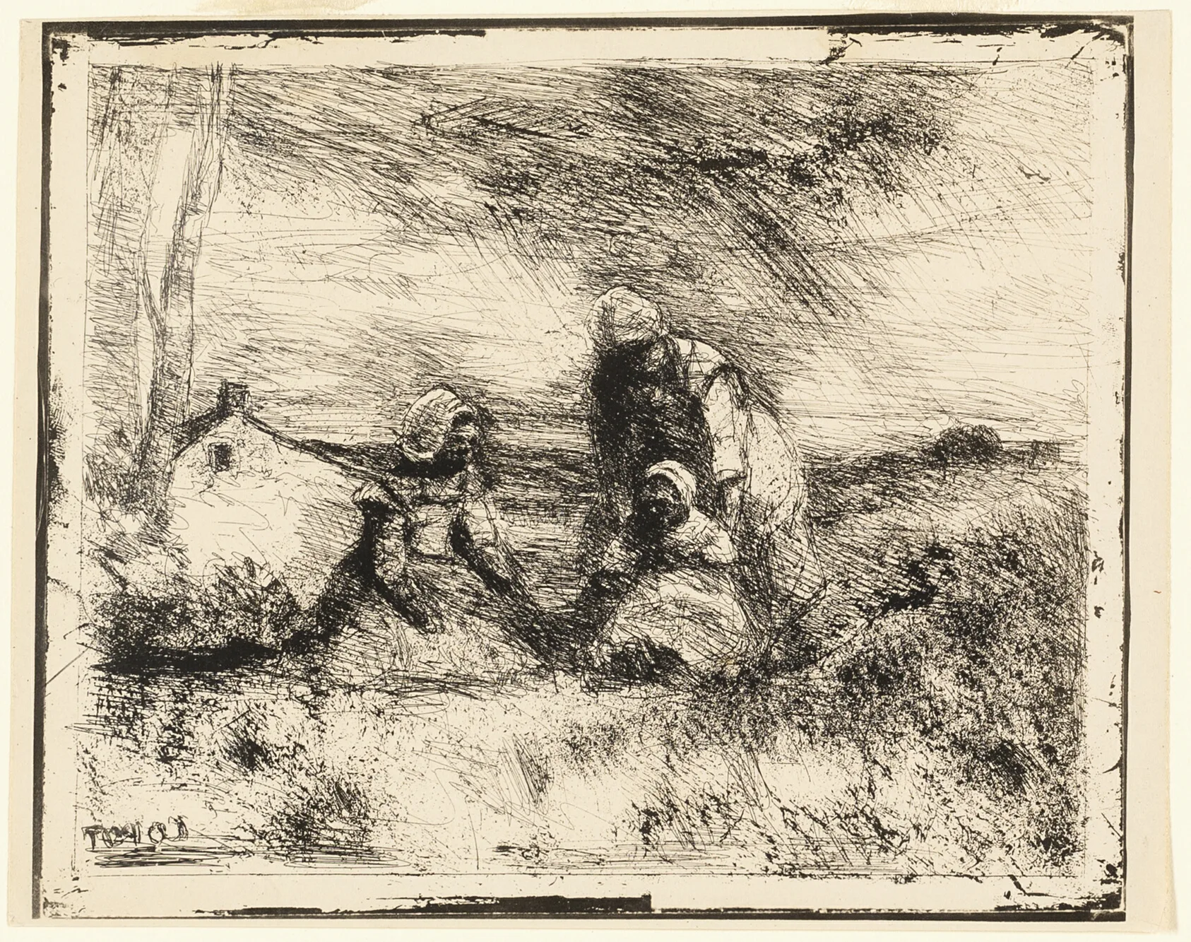 Little Sister, Corot, 1854