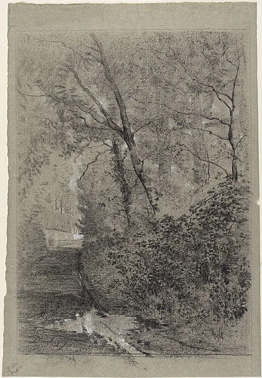 Path in the Woods, Daubigny, n.d.