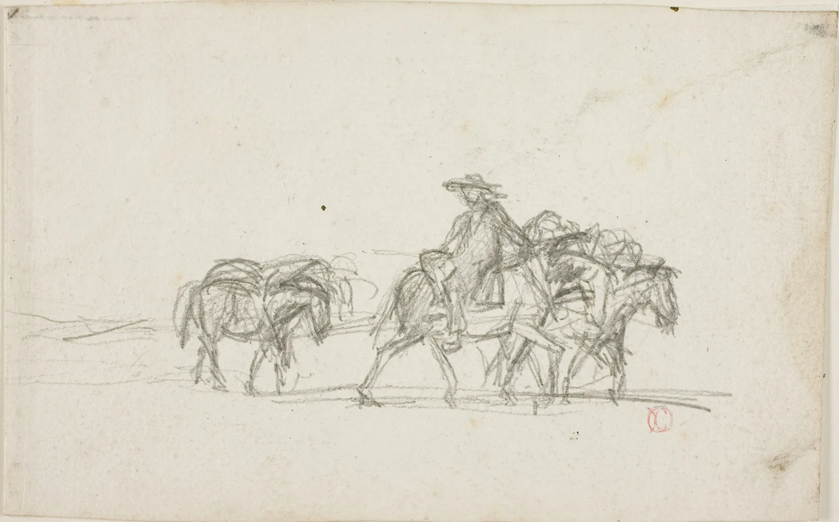 Study, Daubigny, c. 1850