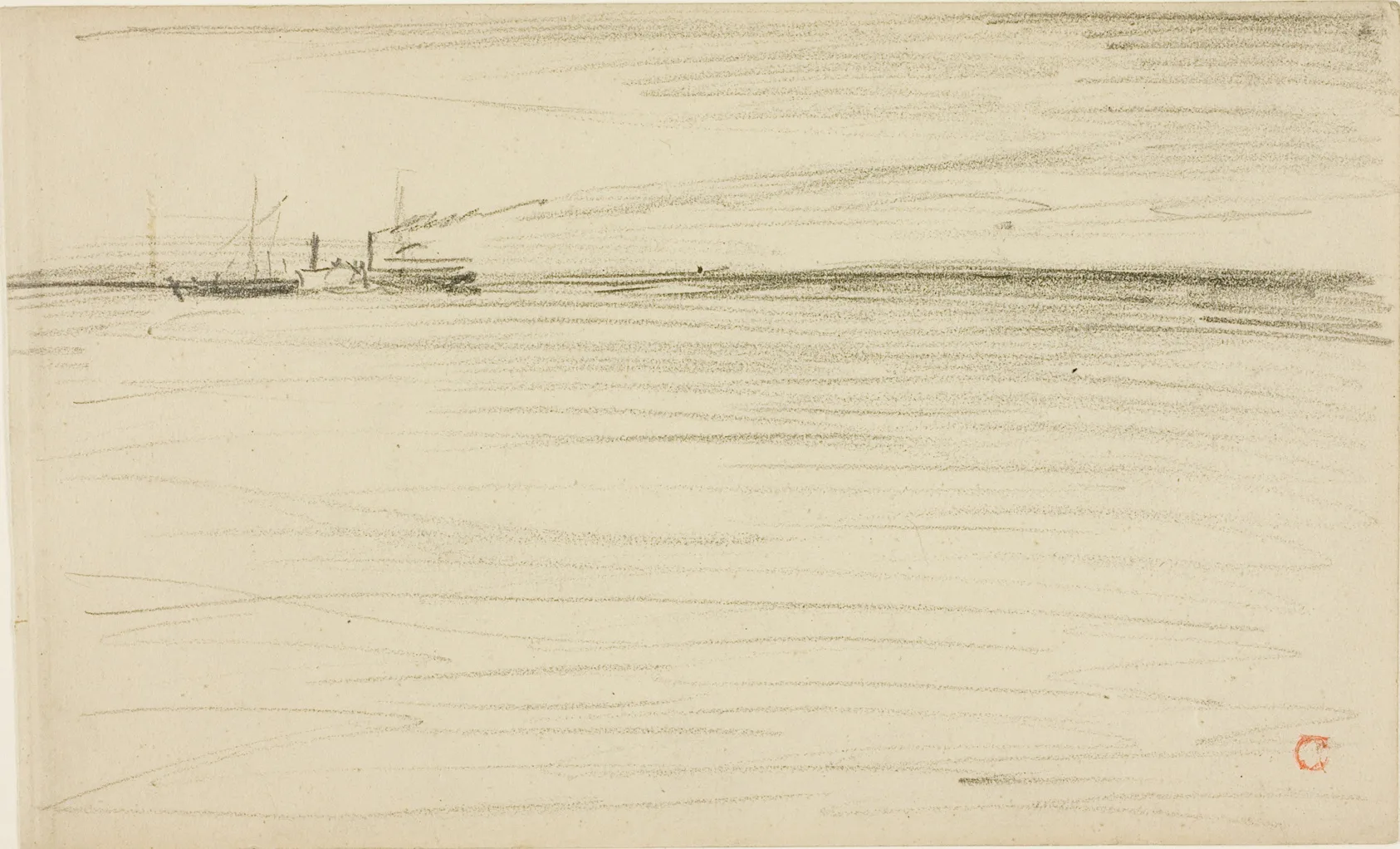 Crossing the Channel, Daubigny, 1866