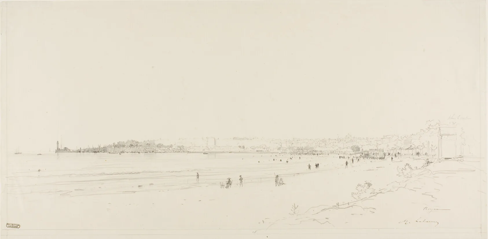 The Beach at Royan, Lalanne, n.d.
