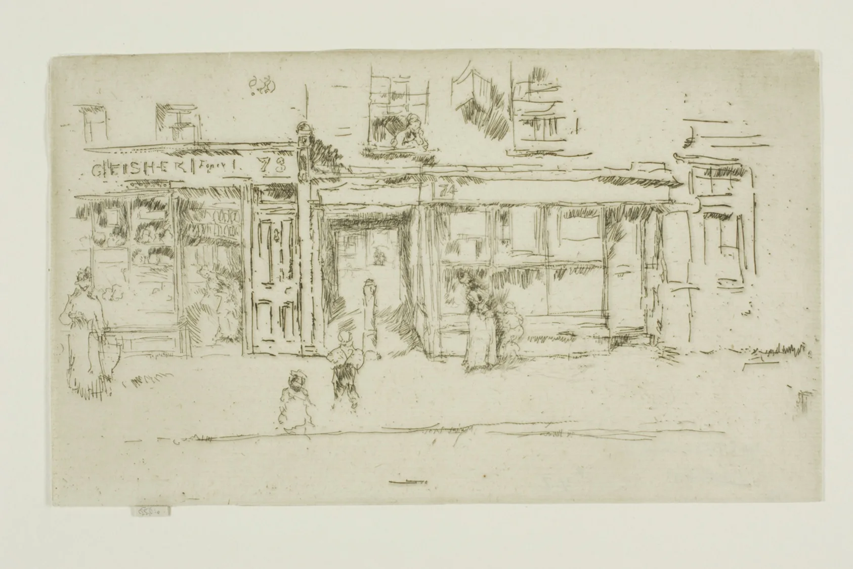 York Street, Westminster, Whistler, 1888