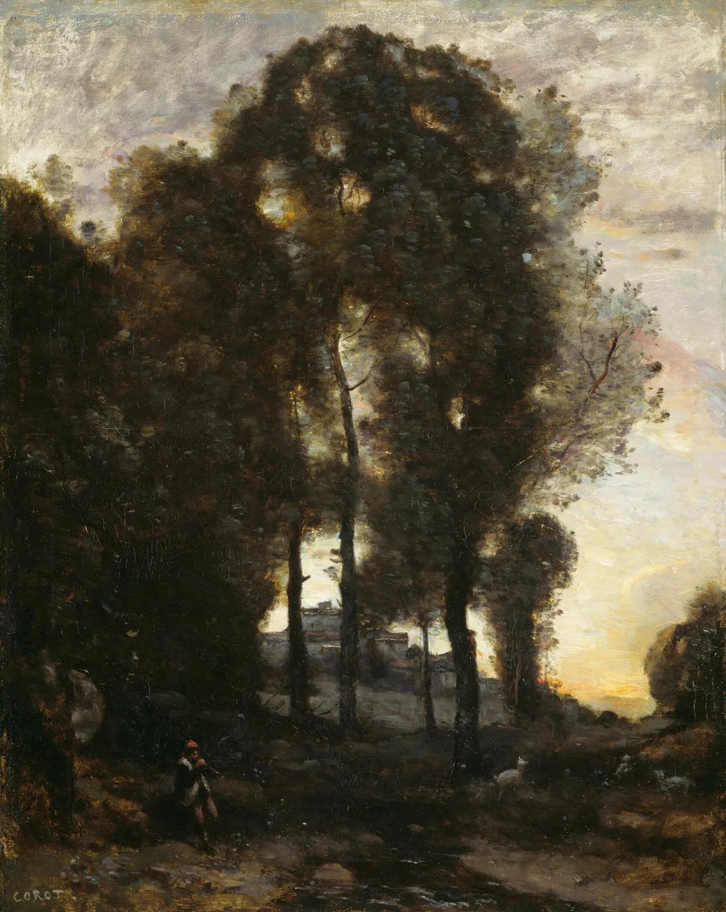 Souvenir of Italy, Corot, 1855–60