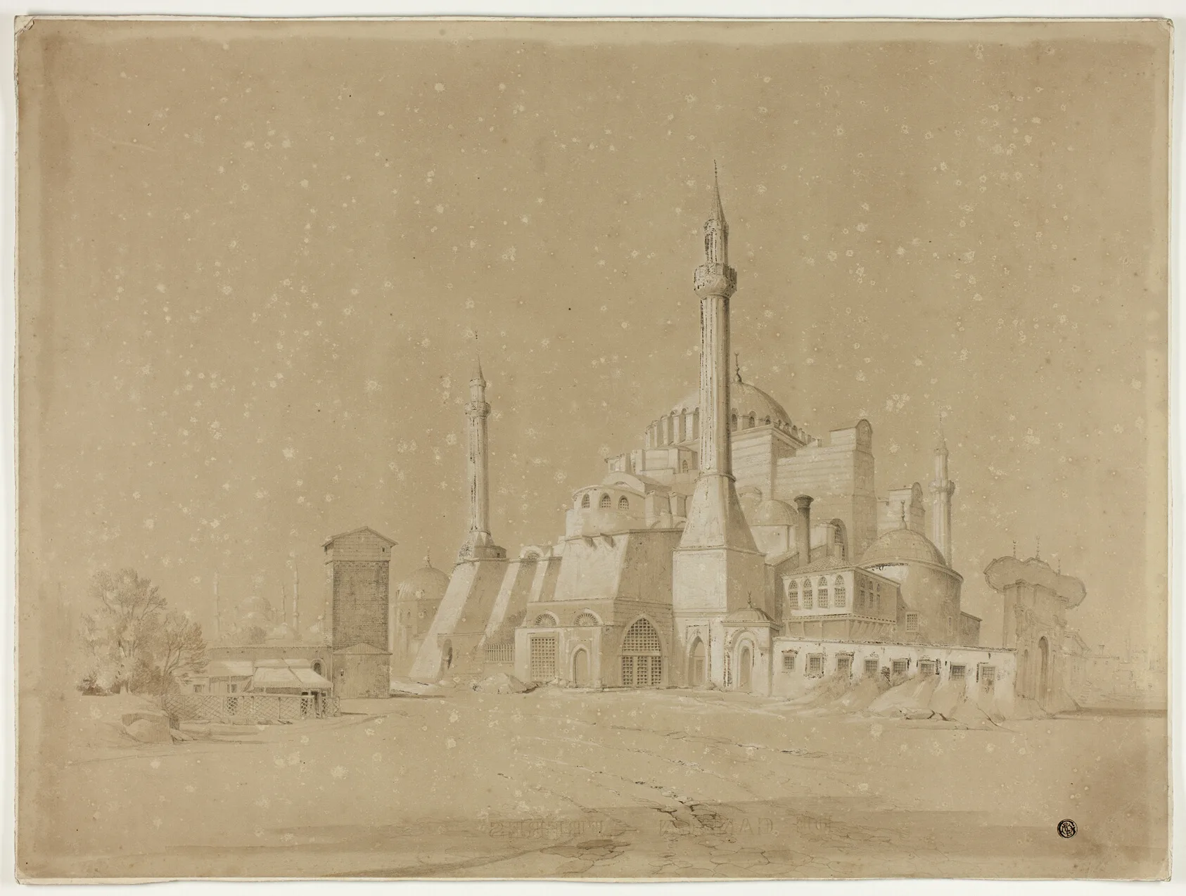 View of Constantinople, Roberts, 1840/45