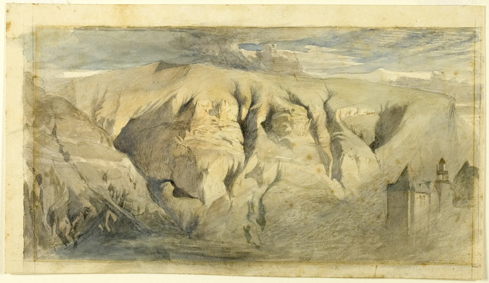 Mont Saleve, Ruskin, c. 1840