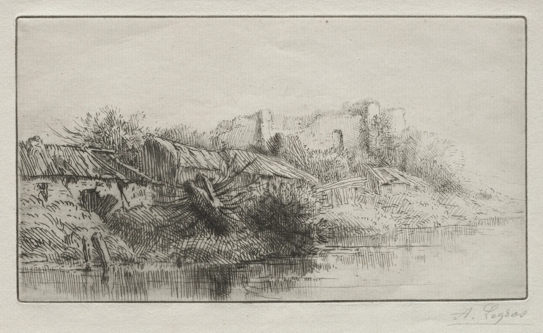 Abandoned Village, Legros, c. 1857–1911