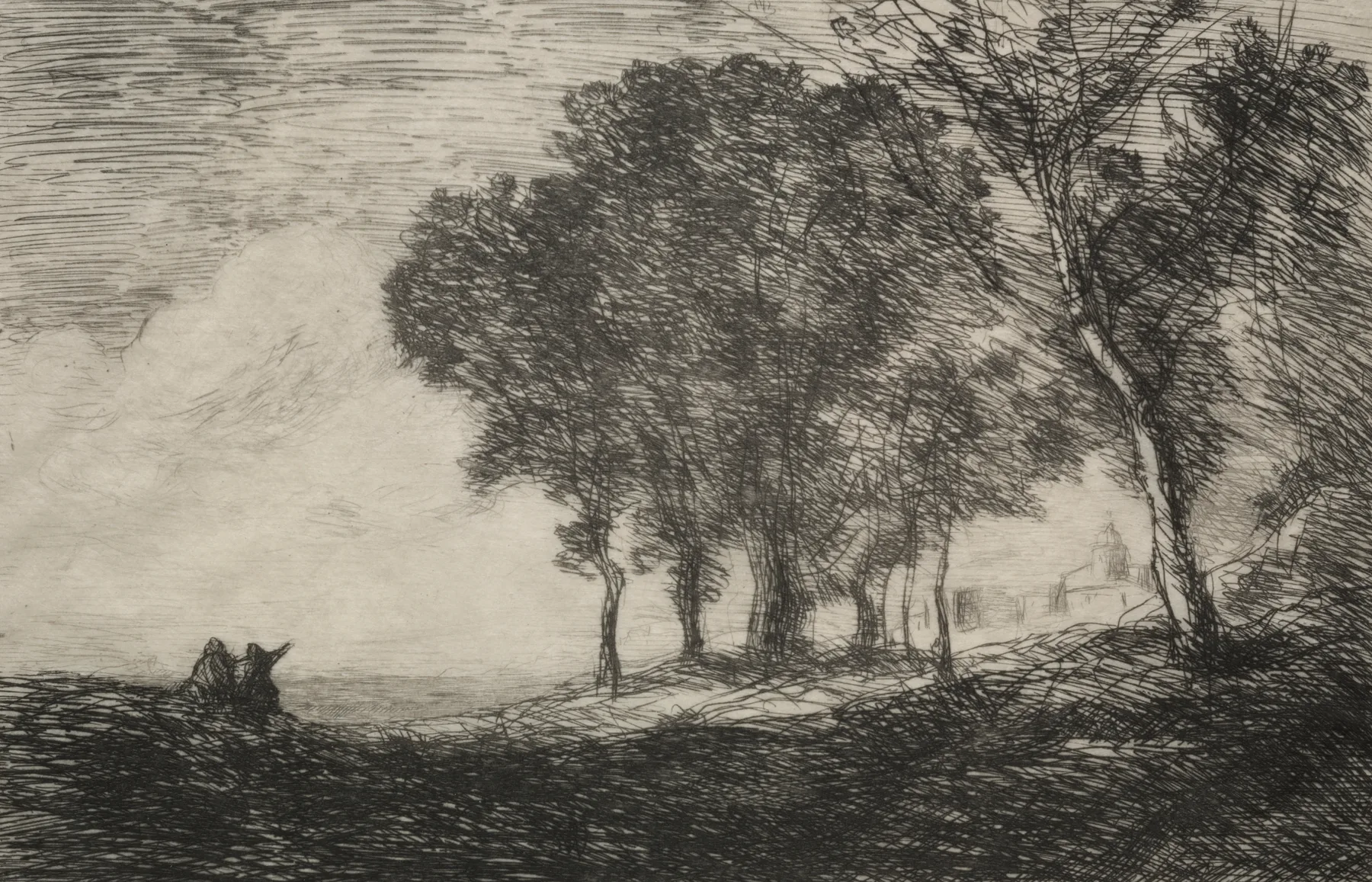 Italian Landscape, Corot, c. 1865