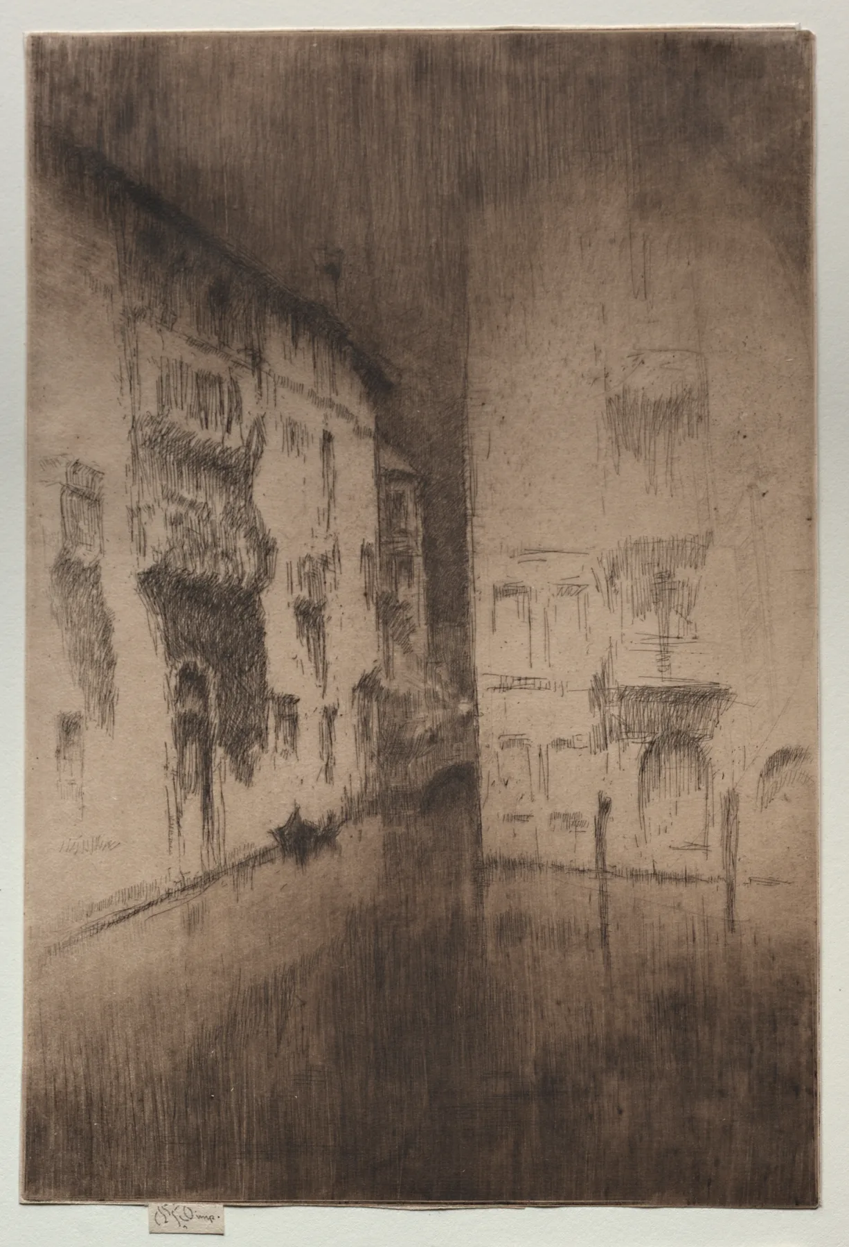 Nocturne:  Palaces, Whistler, 1879–80