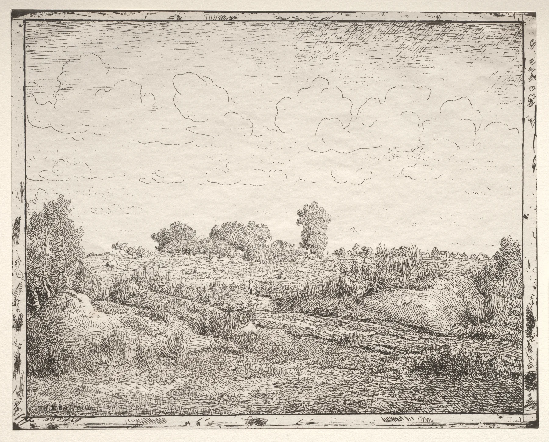 La Plaine de la Plante à Biau, Rousseau, c. 1854–62
