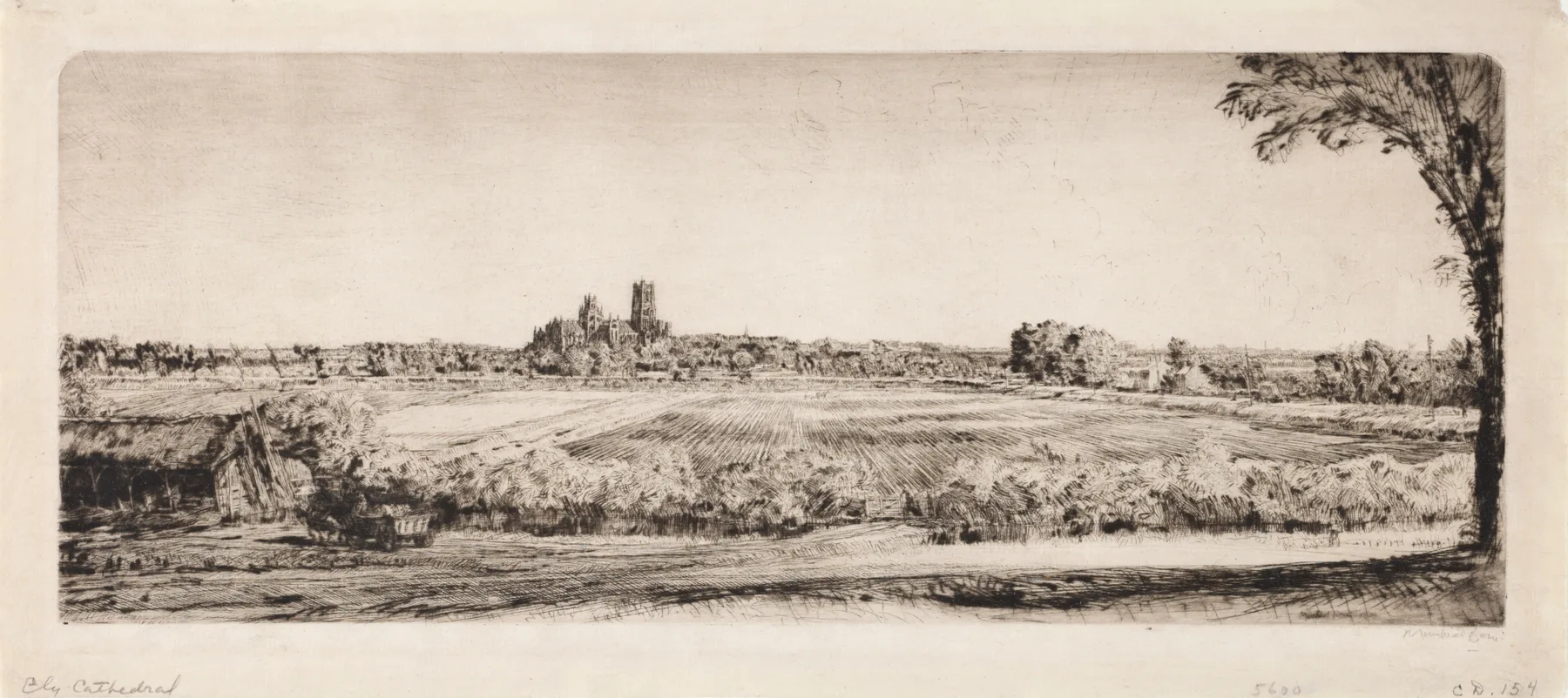 Ely Cathedral, Muirhead Bone, 1903