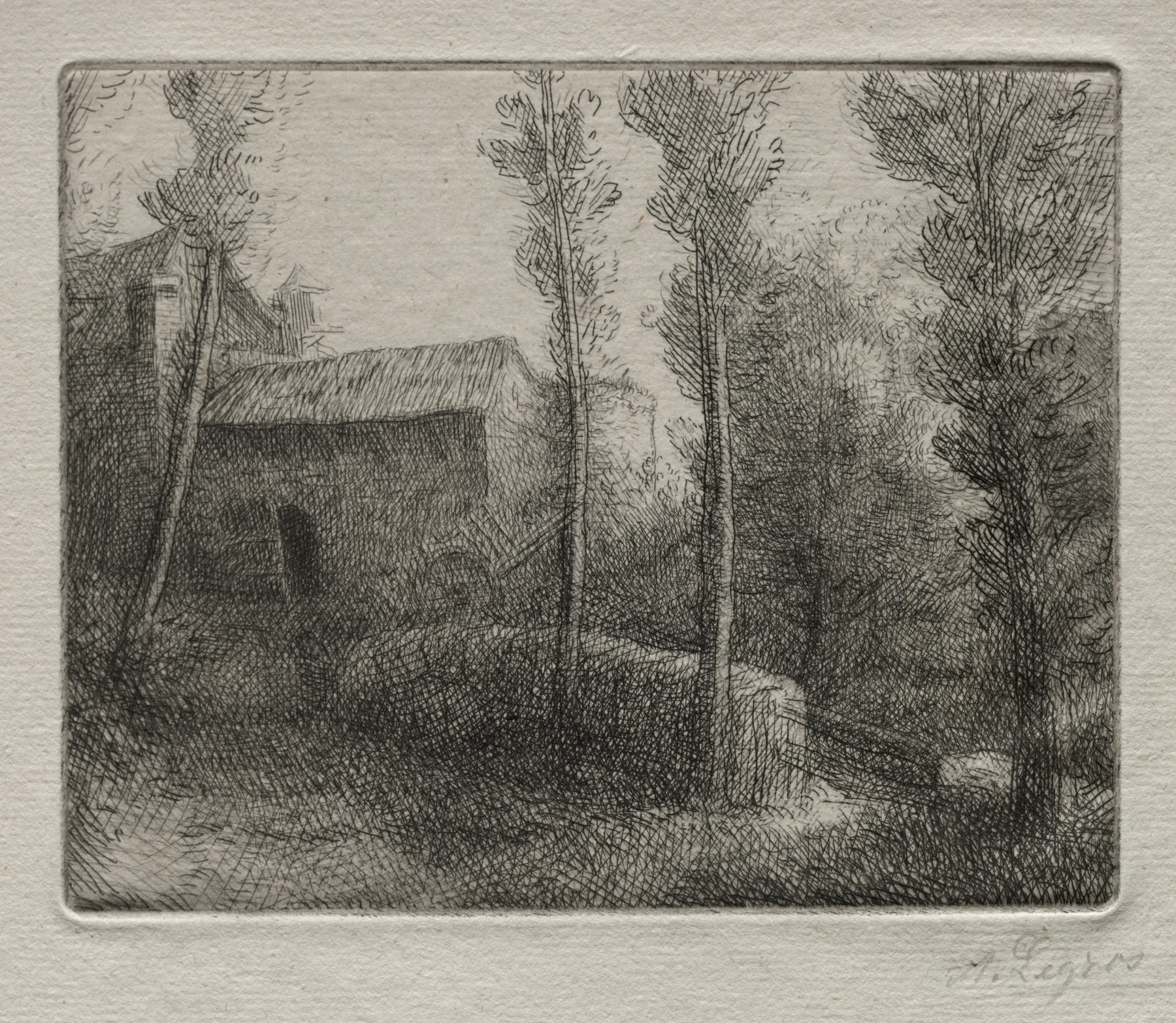 Le Pont du Moulin, Legros, c. 1857–1911