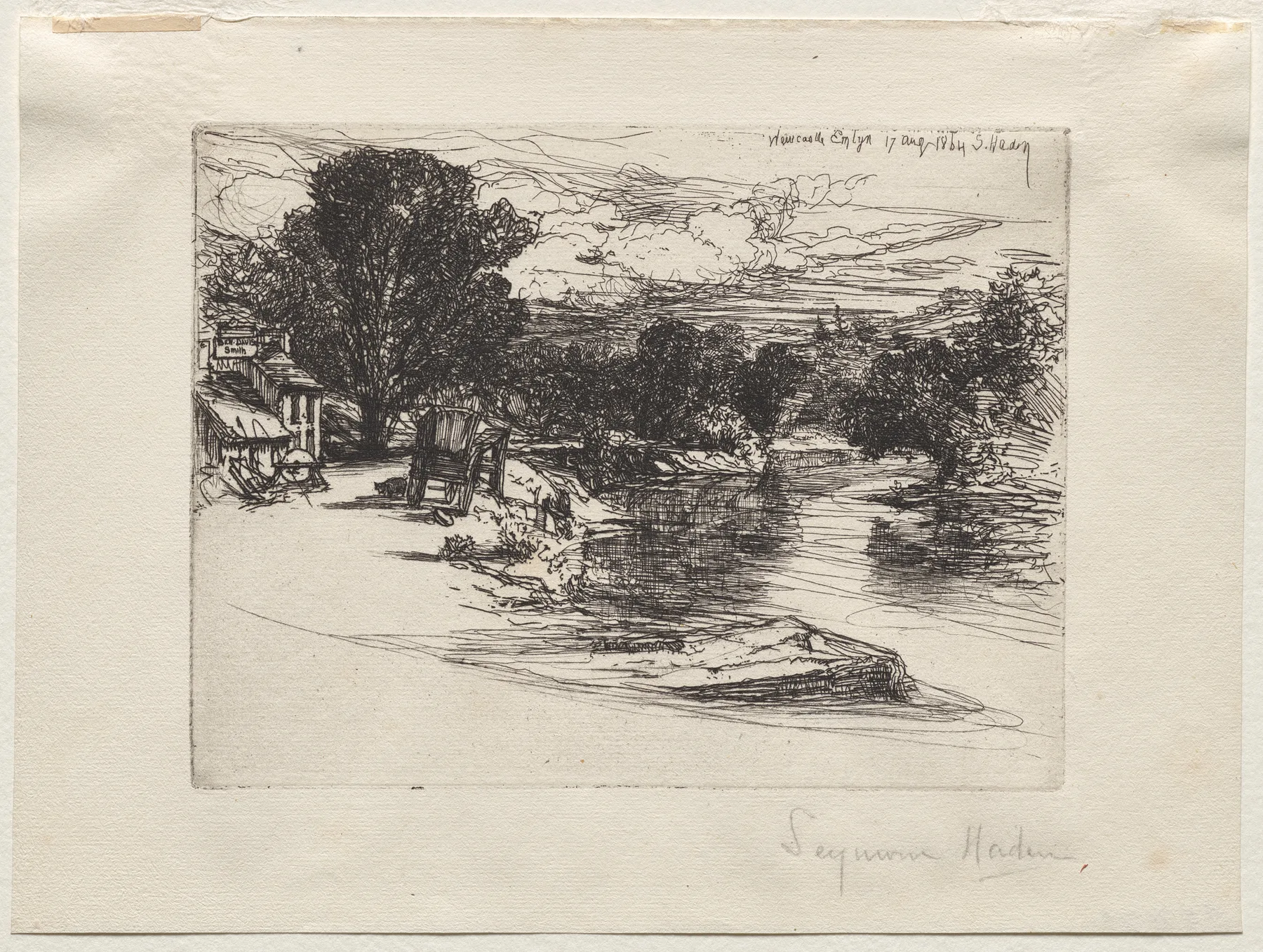 House of the Smith, Seymour Haden, 1864