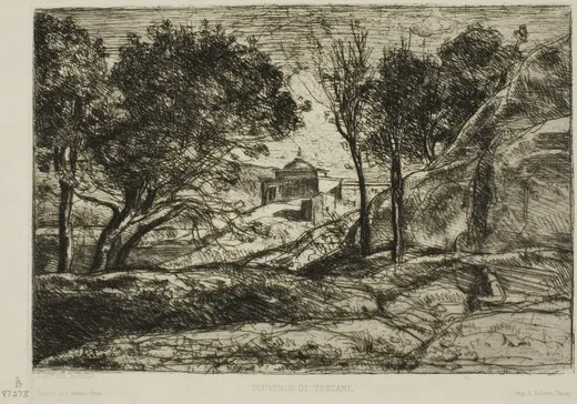 Souvenir of Tuscany, Corot