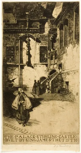 The Palace, Stirling Castle, D. Y. Cameron