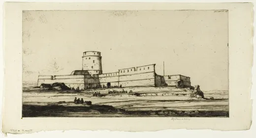 The Turkish Fort, D. Y. Cameron