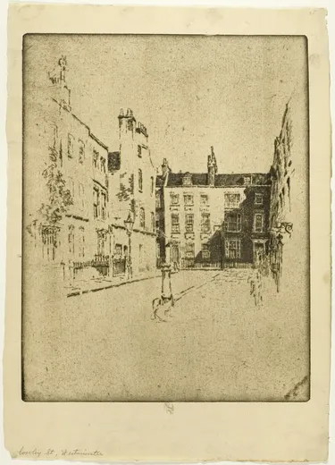 Cowley Street, Westminster, Pennell