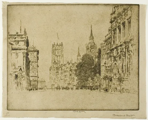 Parliament Street, Westminster, Pennell