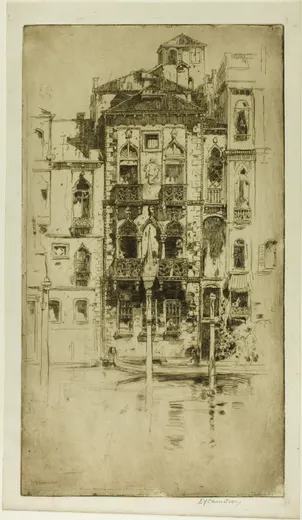 A Venetian Palace, D. Y. Cameron
