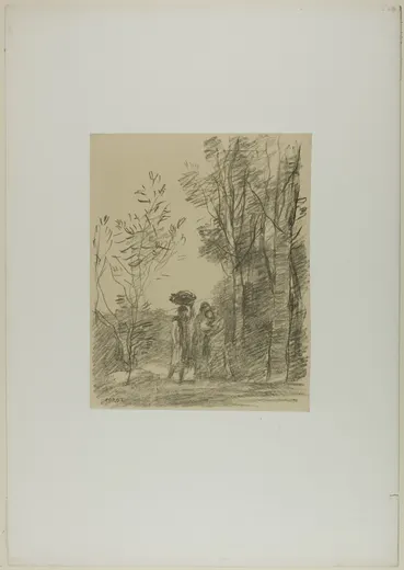 The Meeting in the Woods, Corot