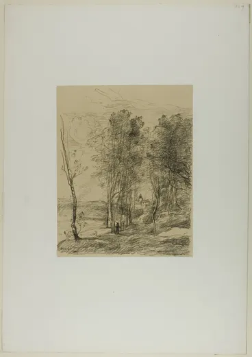 The Bell Tower of St. Nicolas-lez-Arras, Corot