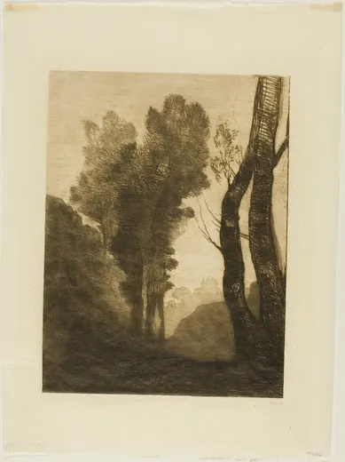 Outskirts of Rome, Corot