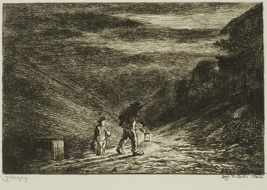 The Search for an Inn, Daubigny
