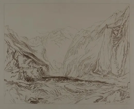 Sand Mountain Scene, Ruskin