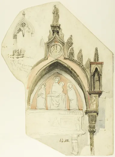 Design for an Arch, Ruskin