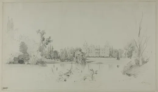 Park of M. de Rothschild at Ferrières, Lalanne