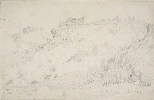View of Nepi, Corot