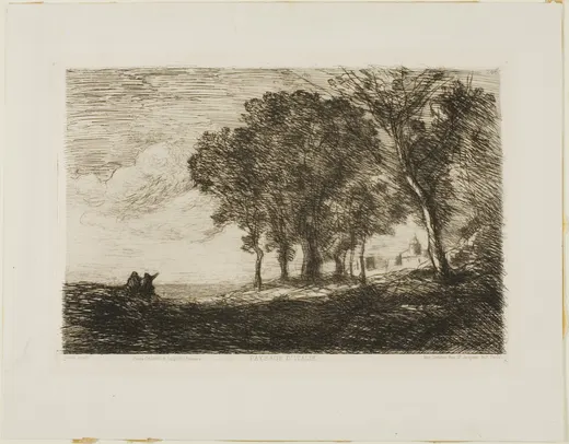 Italian Landscape, Corot