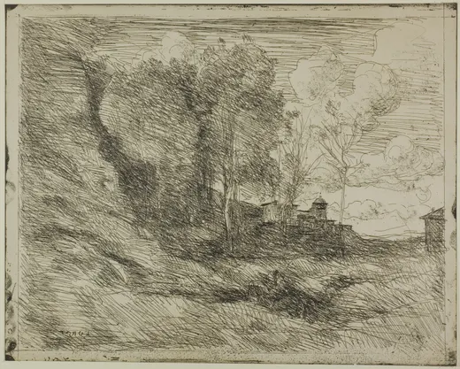 Souvenir of Ostia, Corot