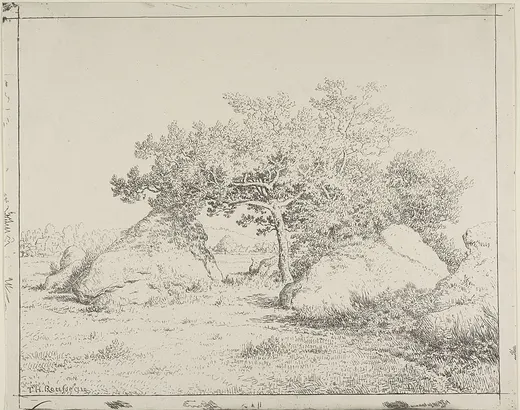 Cherry Tree at Plante à Biau, Rousseau