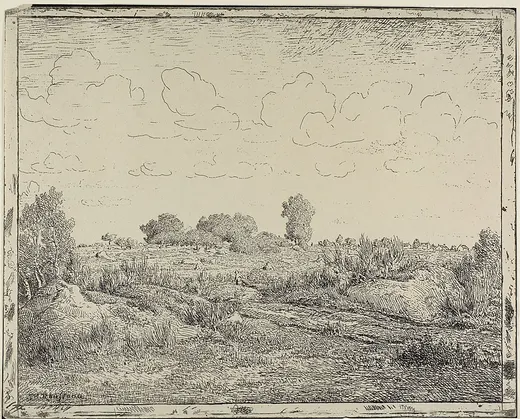 Plain at Plante à Biau, Rousseau