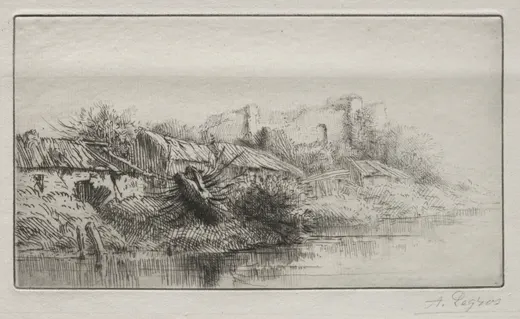 Deserted Village, Legros
