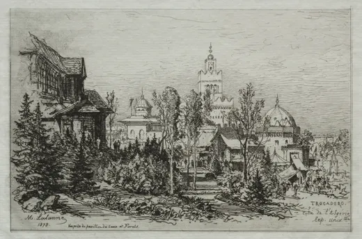 The Algerian Palace at the Trocadero, Lalanne