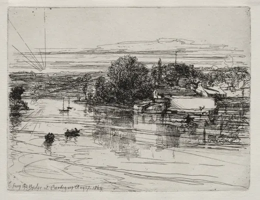 Cardigan Bridge, Seymour Haden