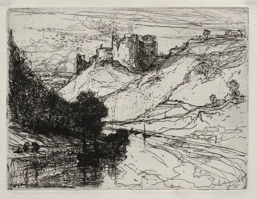 Kilgaren Castle, Seymour Haden