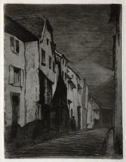 Street at Saverne, Whistler