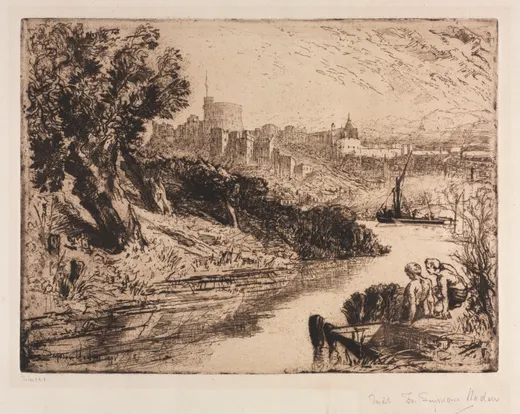Windsor Castle, Seymour Haden