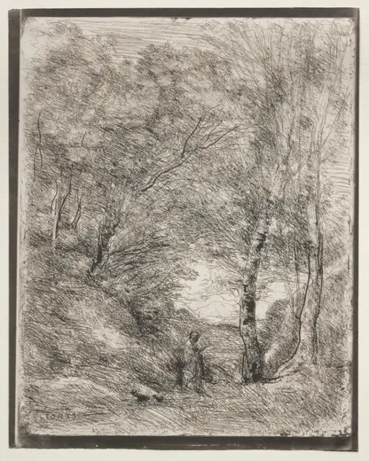 The Gardens of Horace, Corot