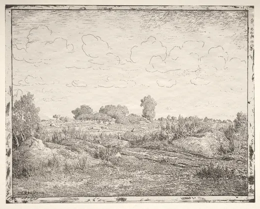 La Plaine de la Plante à Biau, Rousseau