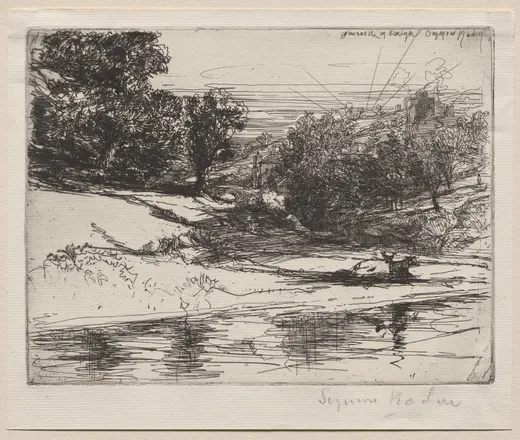 Newcastle in Emlyn, Seymour Haden
