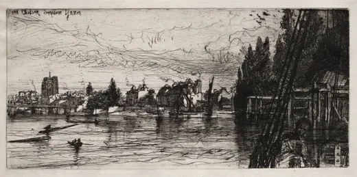 Old Chelsea Church, Seymour Haden