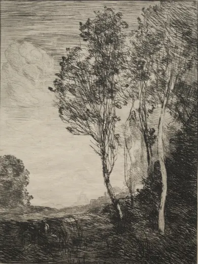 Souvenir of Italy, Corot