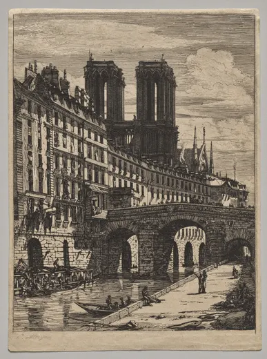 The Petit Pont, Meryon