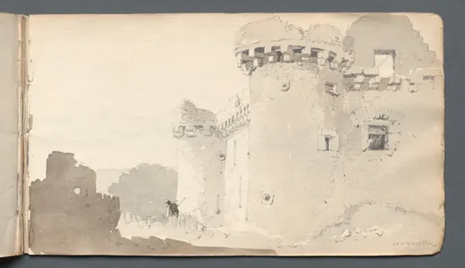 Sketchbook: "Ruined Castle", Prout
