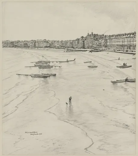 Weymouth Bay, The Off Season, Muirhead Bone